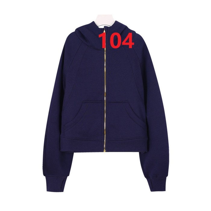 Women's Zipper-attached loose-fitting hooded sweatshirt Gym top Yoga clothes,S-3XL,CL60-101-120