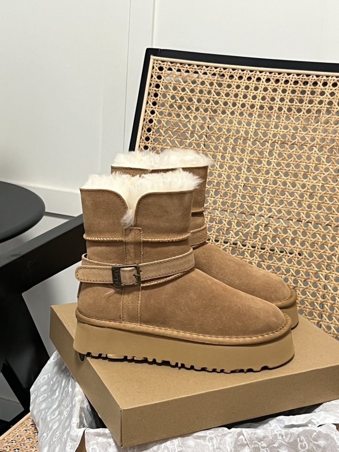 Women fur boot shoes, size 35-40,  with box, SS70-208