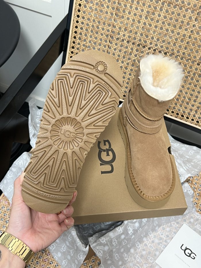 Women fur boot shoes, size 35-40,  with box, SS70-208