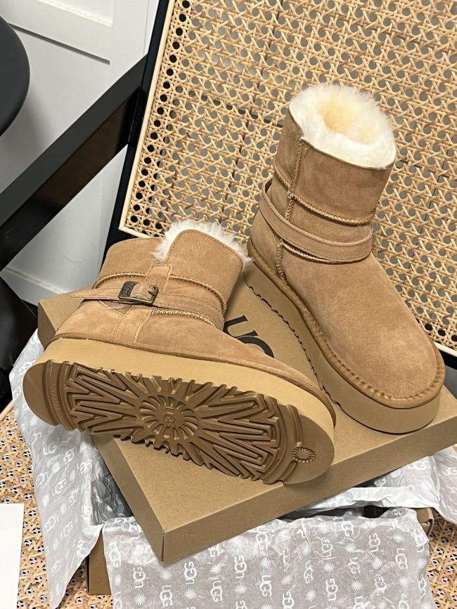 Women fur boot shoes, size 35-40,  with box, SS70-208