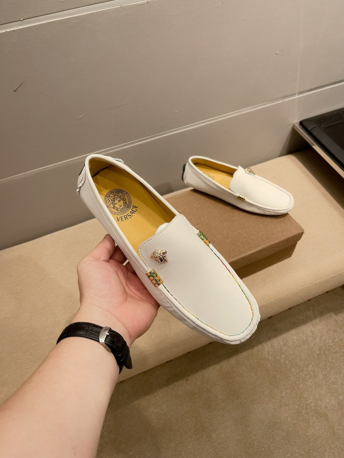 Men leather flat shoes,size 37-47, SS88-893