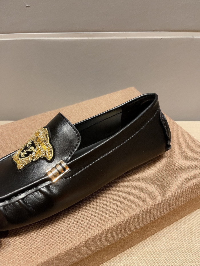 Men leather flat shoes,size 37-47, SS88-890