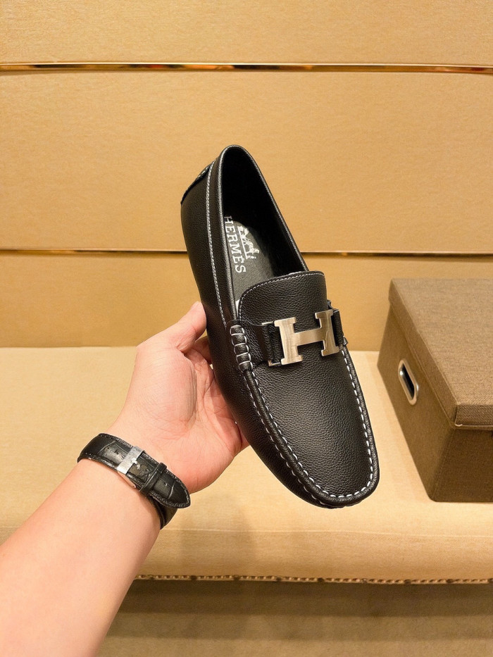 Men leather flat shoes,size 37-47, SS88-894