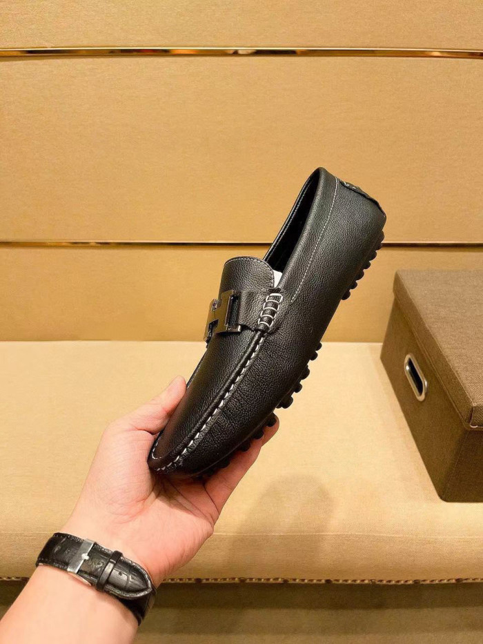 Men leather flat shoes,size 37-47, SS88-894