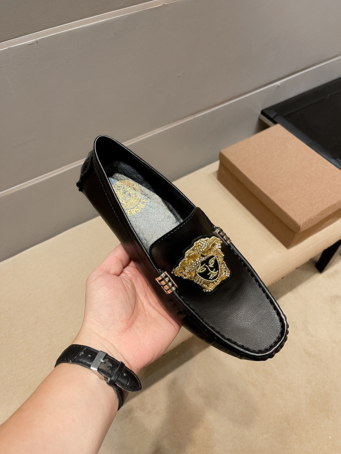 Men leather flat shoes,size 37-47, SS88-890