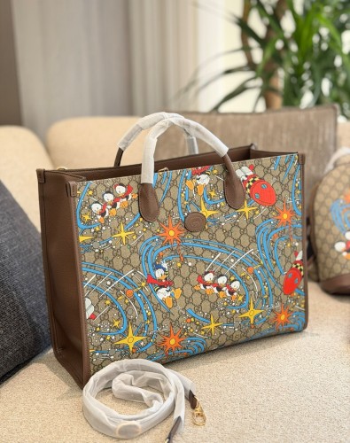 Split leather bag ,4A ,size 43x34x18.5cm,no box,  B75-442
