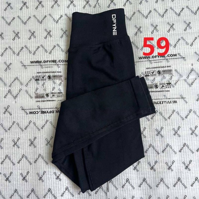 Yoga stretchable breathable tummy-reducing and hip-raising fitness pants，CL20-54-80