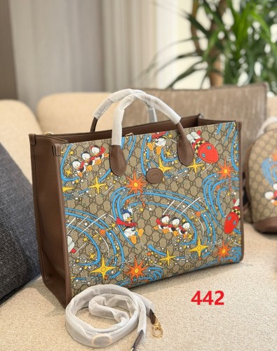 Split leather bag ,4A ,size 43x34x18.5cm,no box,  B75-442