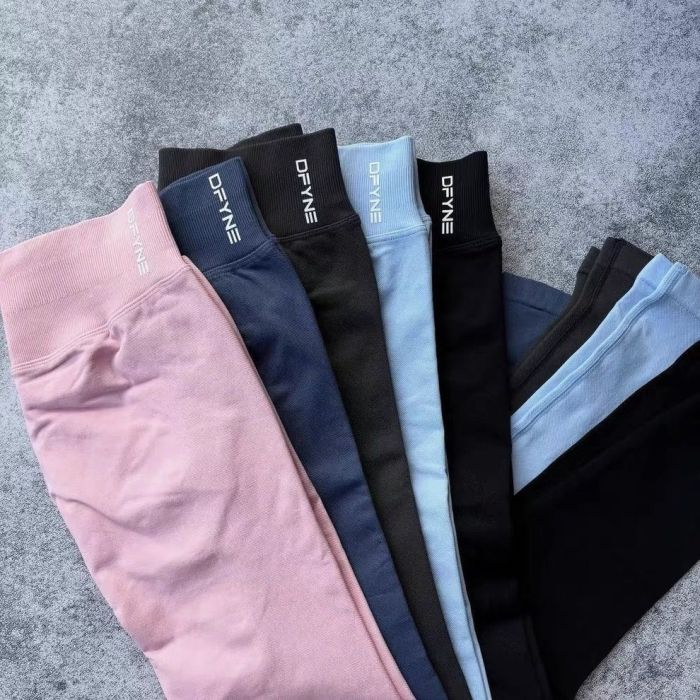 Yoga stretchable breathable tummy-reducing and hip-raising fitness pants，CL20-54-80