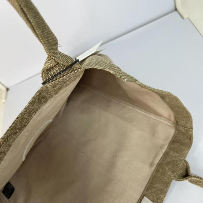 Embroidery canvas TOTE bag  , size 57*31*20cm ,no box,  B30-261-268