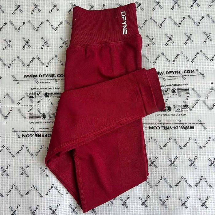 Yoga stretchable breathable tummy-reducing and hip-raising fitness pants，CL20-54-80