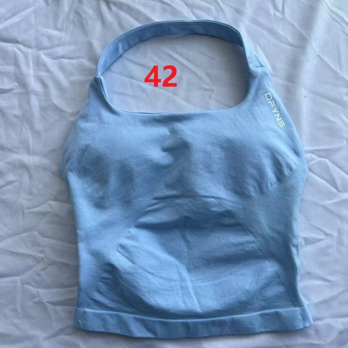 Women's Yoga stretchable breathable fitness vest clothes,XS-L,CL20-39-45