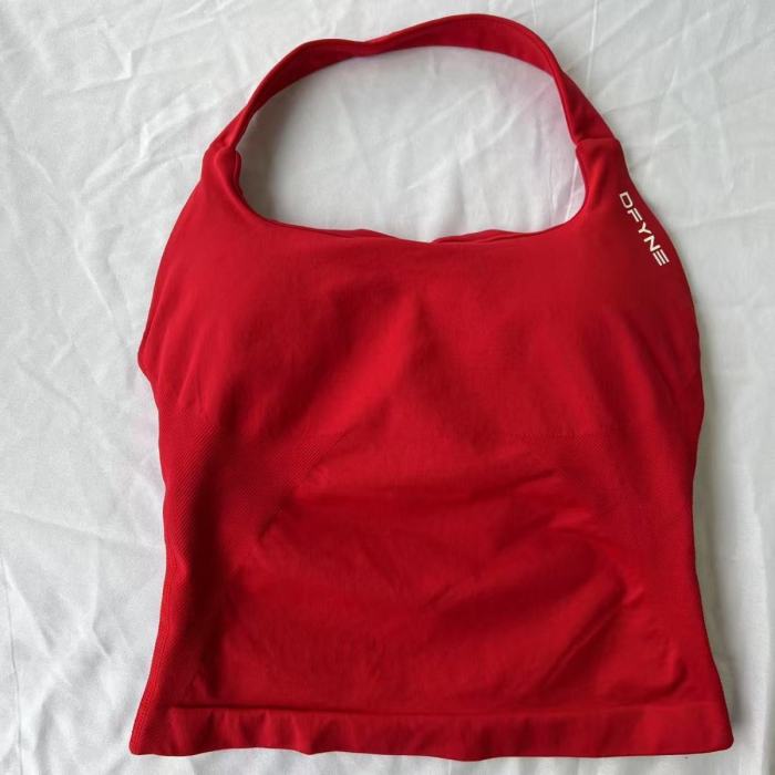Women's Yoga stretchable breathable fitness vest clothes,XS-L,CL20-39-45