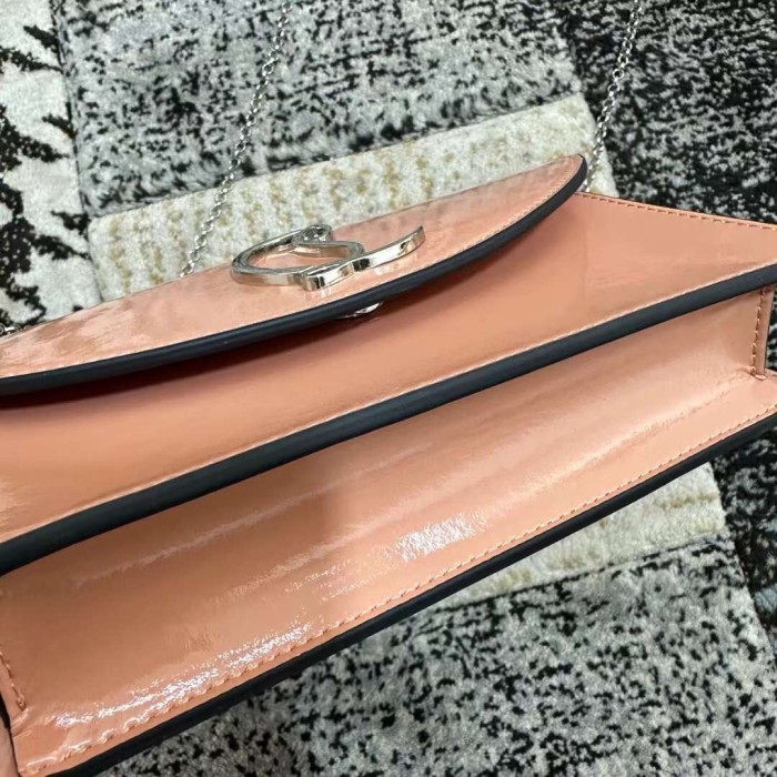 5A, real lether,  cross shoulder bag , size 22x12x5.5cm, no box. B80-195