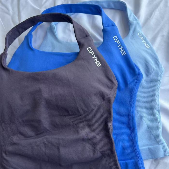 Women's Yoga stretchable breathable fitness vest clothes,XS-L,CL20-39-45
