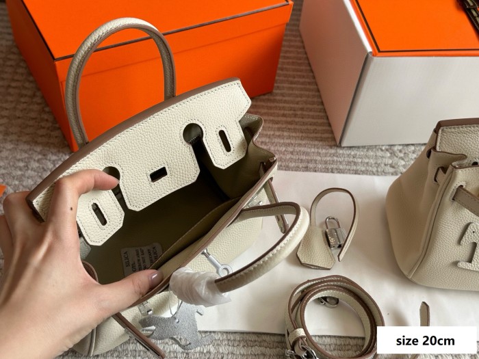 Split leather bag, 4A,size 20cm,B88-399-400