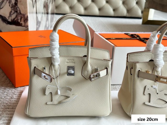 Split leather bag, 4A,size 20cm,B88-399-400