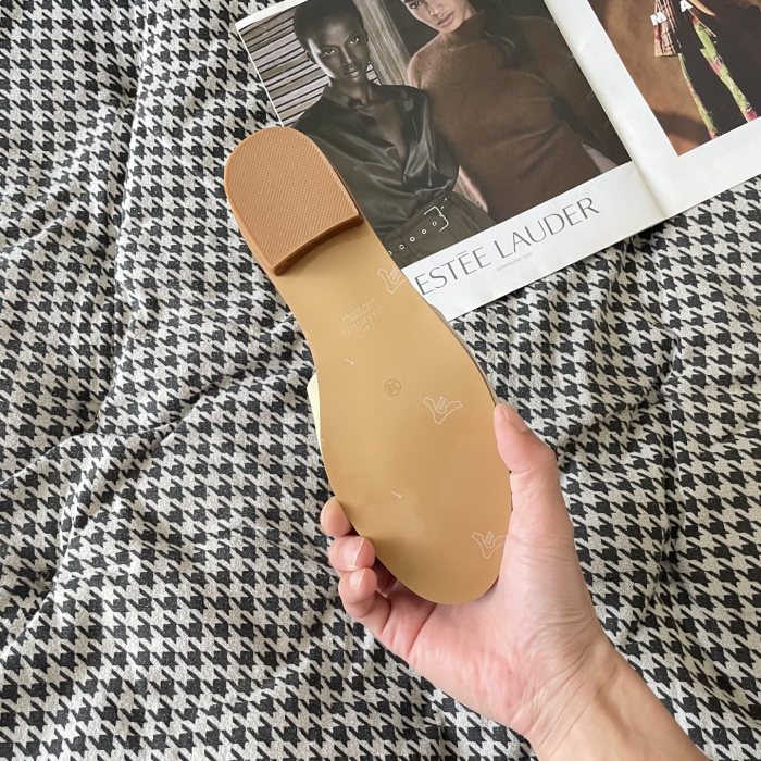 Women's flat slippers shoes, size 34-41, SS50-1813