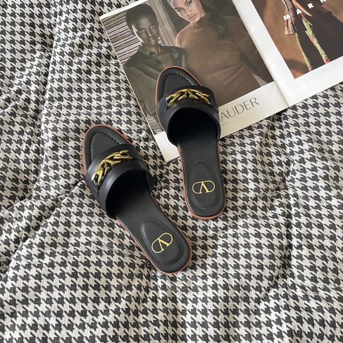 Women's flat slippers shoes, size 34-41, SS50-1811