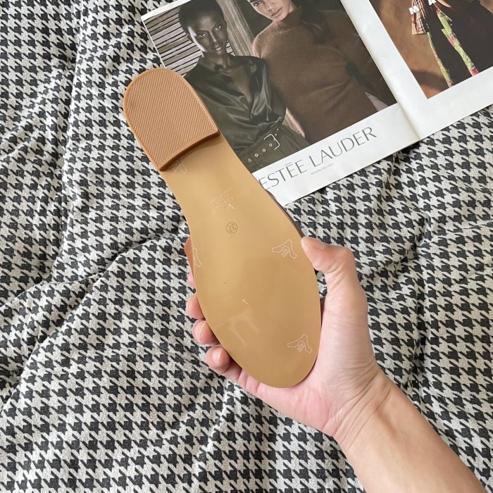 Women's flat slippers shoes, size 34-41, SS50-1812