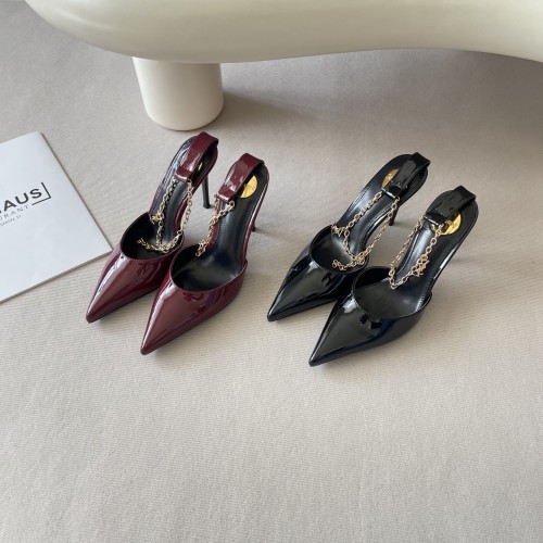 Women's heel shoes, heel 6cm/8cm/10cm,size 34-41, SS60-3845-3846