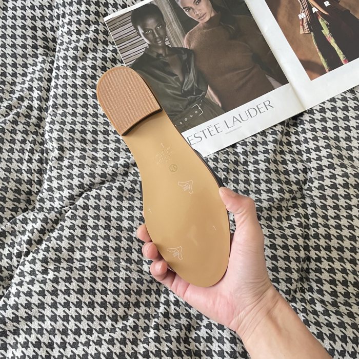 Women's flat slippers shoes, size 34-41, SS50-1811