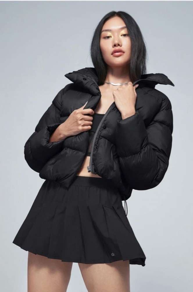 Women double-zipper down cotton coat clothes， CL88-116
