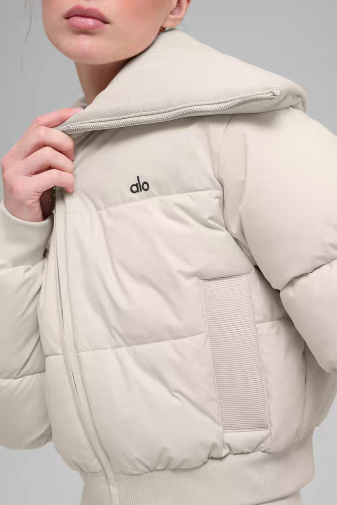 Women double-zipper down cotton coat clothes， CL88-114