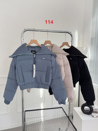 Women double-zipper down cotton coat clothes， CL88-114
