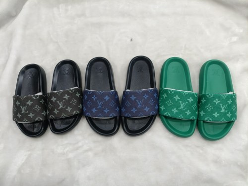 Women's men flat slippers shoes, size 35-46, SS50-1923-1925