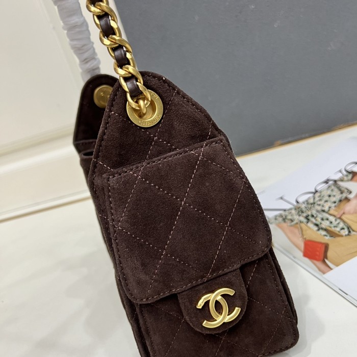 Leather bag ,5A ,size 20*22*12cm,no box,  B110-426