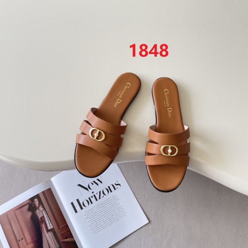 Women's flat slippers shoes, size 36-42, SS50-1848