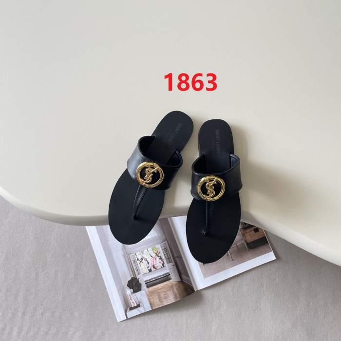 Women's flat slippers shoes, size 35-42, SS50-1863