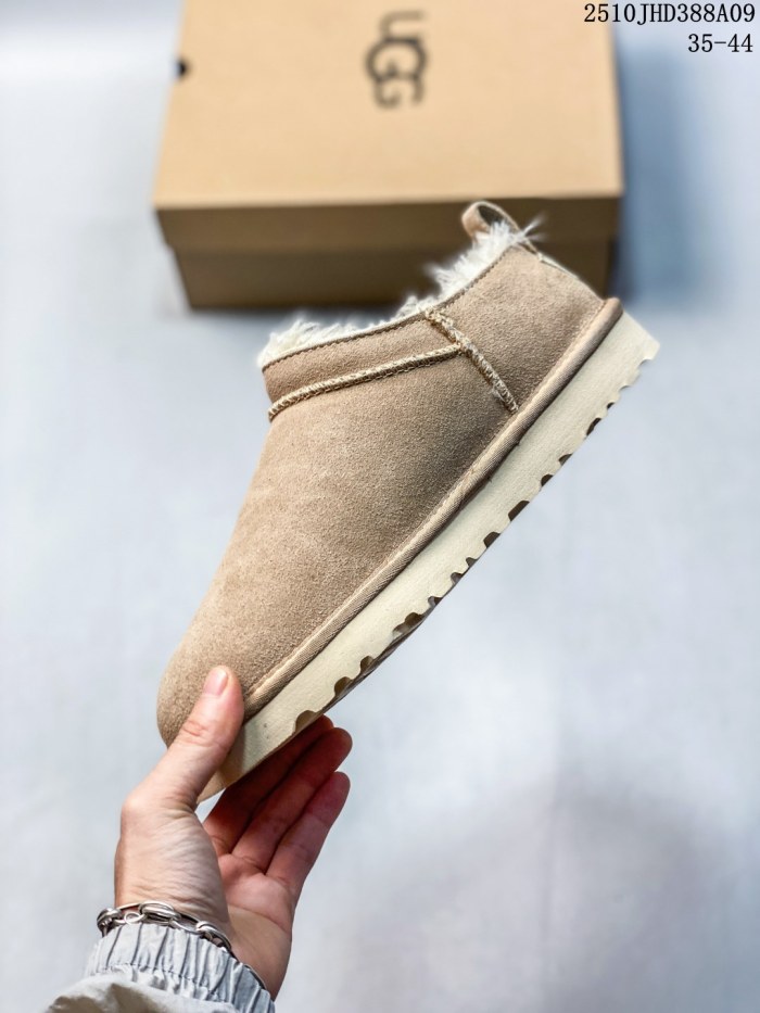 Women's men fur shoes, size 35-44,  with box, SS50-1868