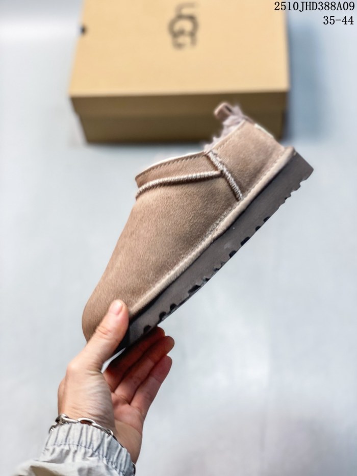 Women's men fur shoes, size 35-44,  with box, SS50-1867