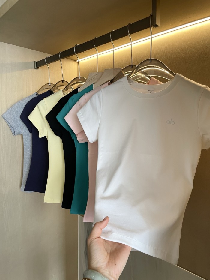 Women Reflective Crew neck T-shirt clothes, CL20-81