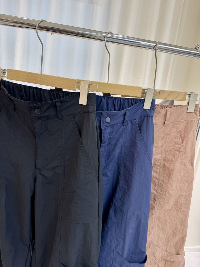 Woman Slit cargo pants clothes ，CL35-14