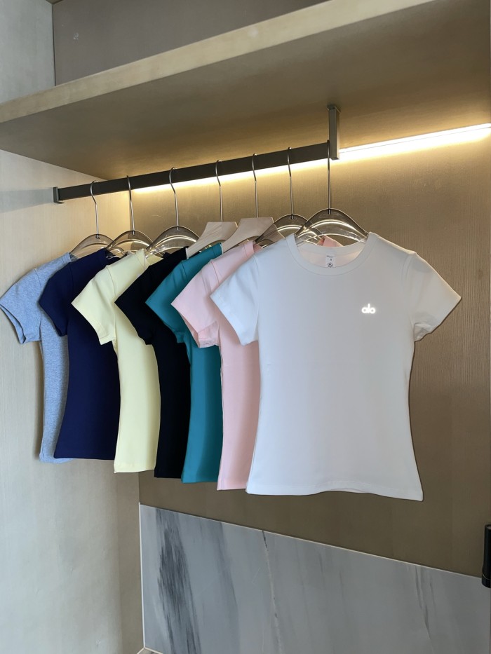 Women Reflective Crew neck T-shirt clothes, CL20-81