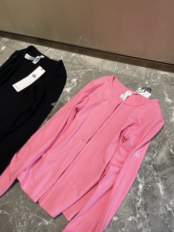 Women Knitted long-sleeved stretch openwork top clothes, CL25-317