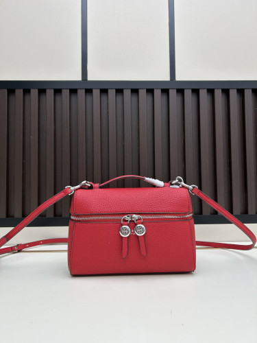 Leather bag ,5A ,size 18.5x12.5x6cm,no box,  B110-429