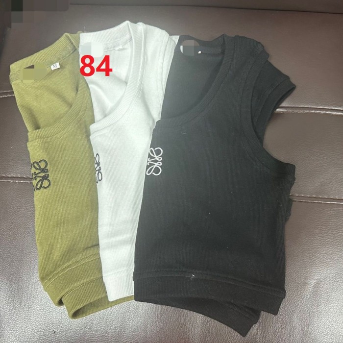 Knitted Embroidered Top Vest for women, Size S-XL,CL20-84