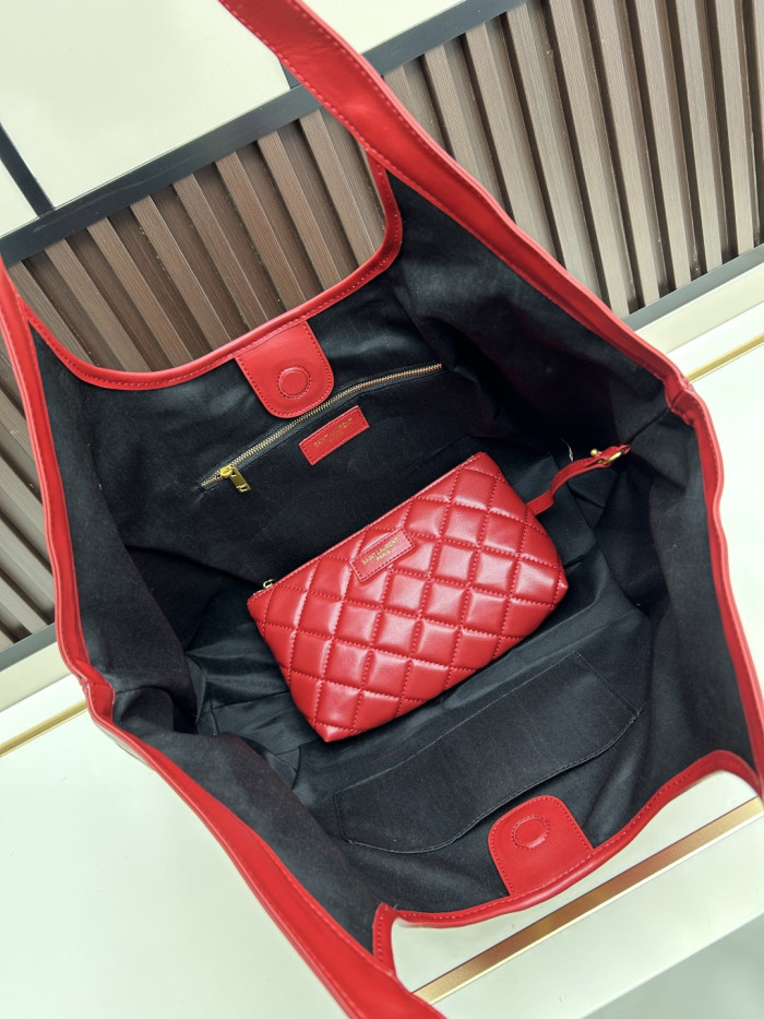 Leather bag ,5A ,size 52x14x53cm,no box,  B110-438