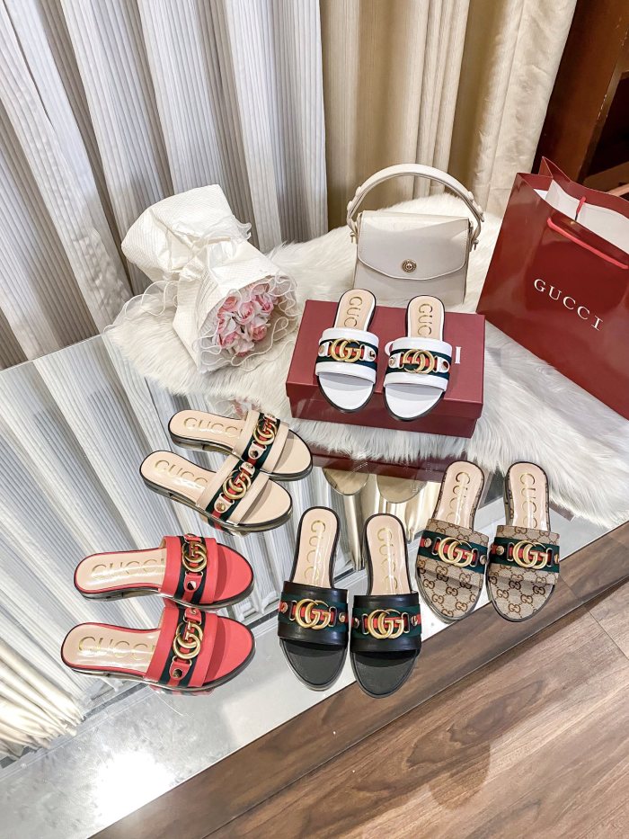 Women's flat slippers shoes, size 35-41, SS50-1974-1978