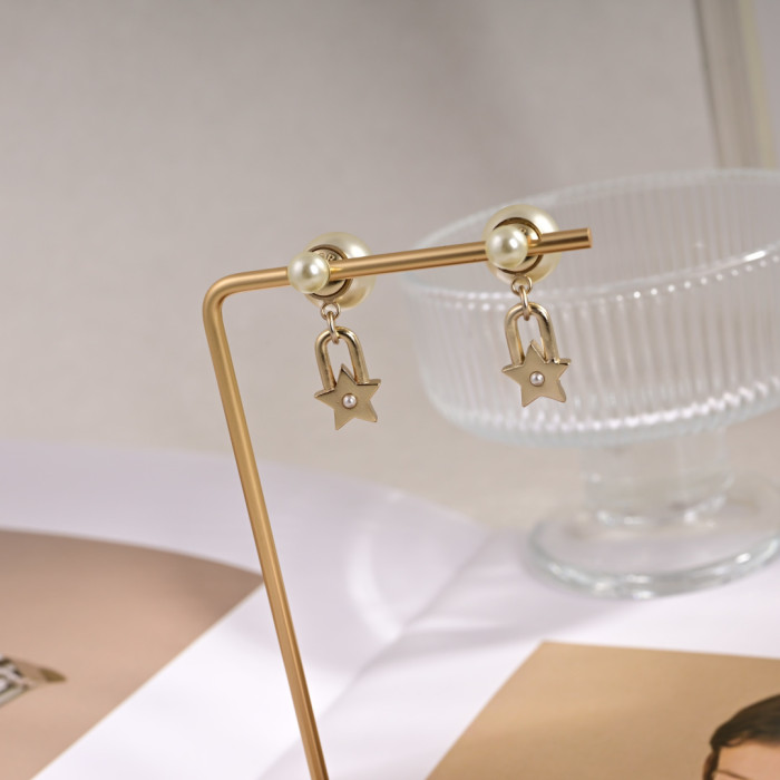 Earring jewelry ,with box,  J25-282