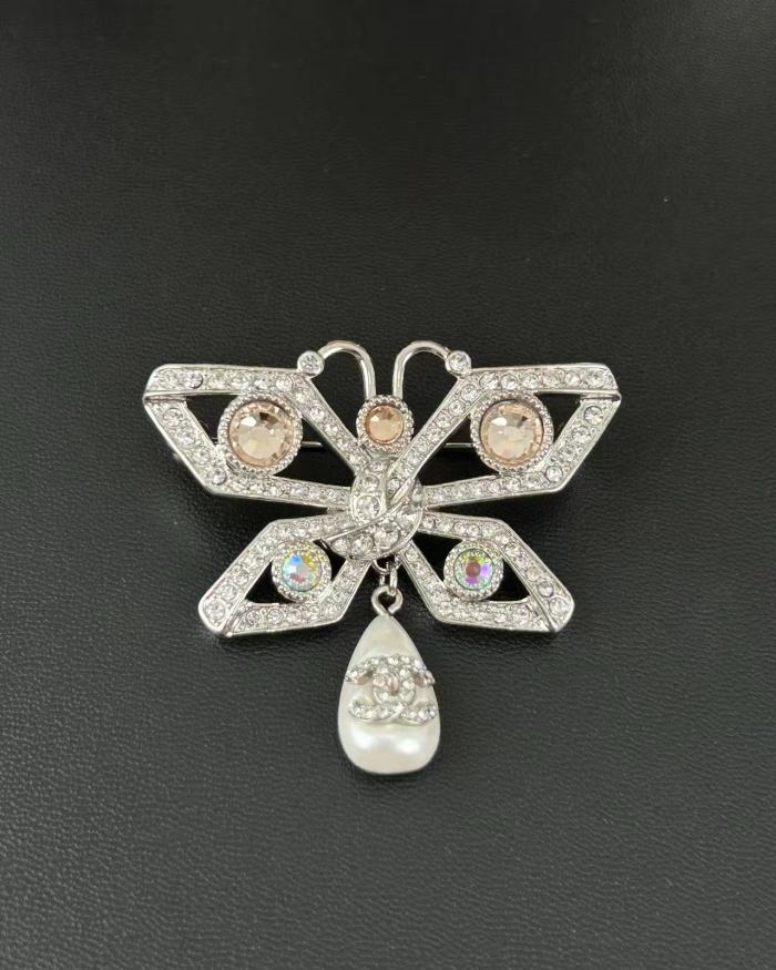 Earring brooch jewelry ,with box, J25-235