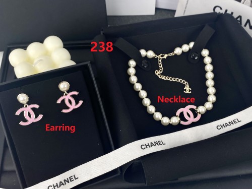 Earring necklace jewelry ,with box,  J25-238
