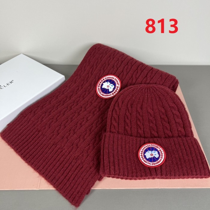 Cashmere cotton scarf and hat,no box. HX25-805-814