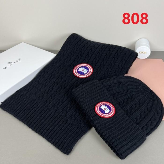 Cashmere cotton scarf and hat,no box. HX25-805-814