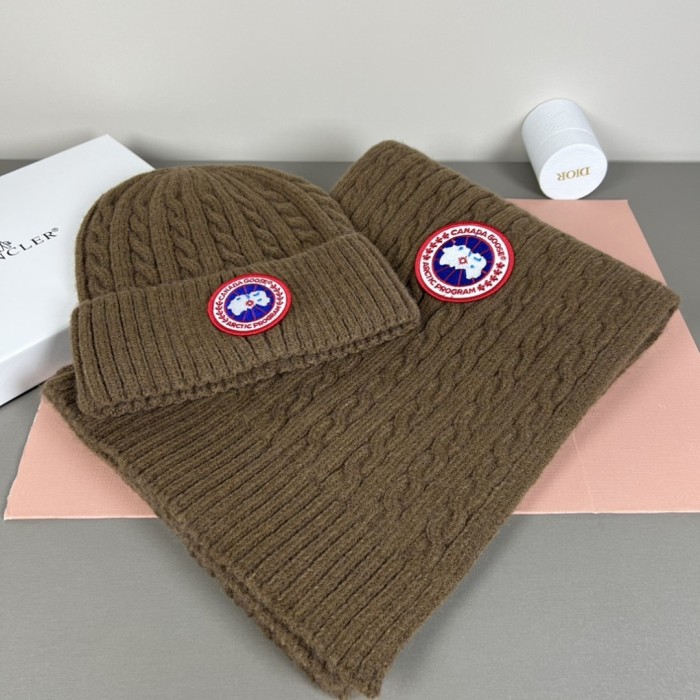Cashmere cotton scarf and hat,no box. HX25-805-814