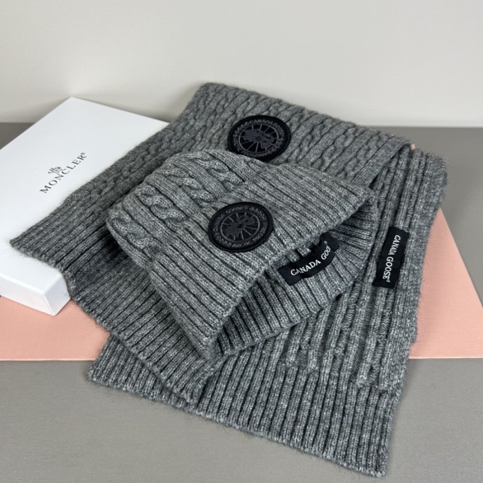 Cashmere cotton scarf and hat,no box. HX25-805-814